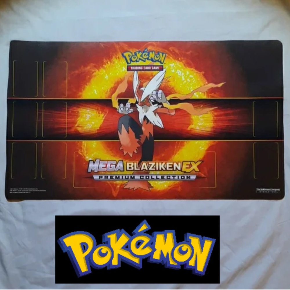 M Blaziken EX TCG playmat